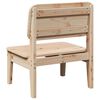 vidaXL Καρέκλες κήπου 2 τεμάχια 60x52,5x72 cm Πεύκο μασίφ ξύλο