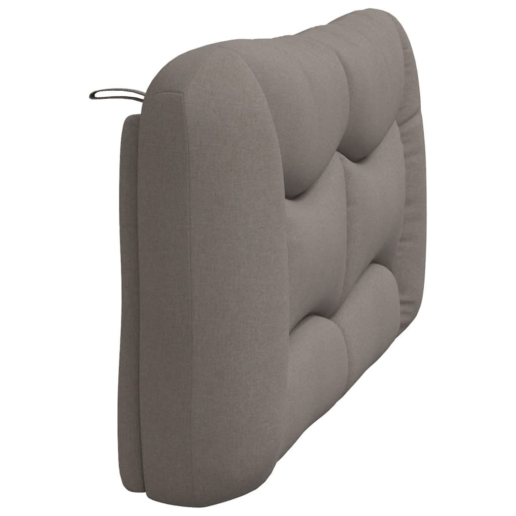 vidaXL Μαξιλάρι για Κεφαλάρι Taupe 160 εκ. Υφασμάτινο