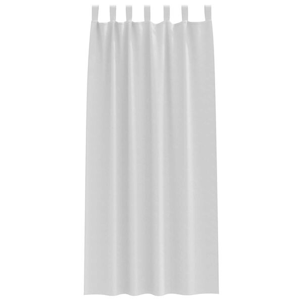 vidaXL Κουρτίνες 2 pcs Ανοιχτό Γκρι 245 x 140 εκ. Πολυεστέρας