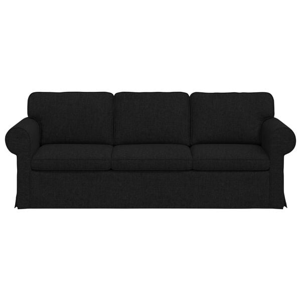 vidaXL &Kappa;&alpha;&nu;&alpha;&pi;έ&sigmaf; 180cm &Mu;&alpha;ύ&rho;&omicron; &Mu;έ&tau;&alpha;&lambda;&lambda;&omicron;