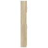 vidaXL Στήλη Μπάνιου Sonoma Δρυς 32 x 25,5 x 190εκ. Επεξεργασμένο Ξύλο