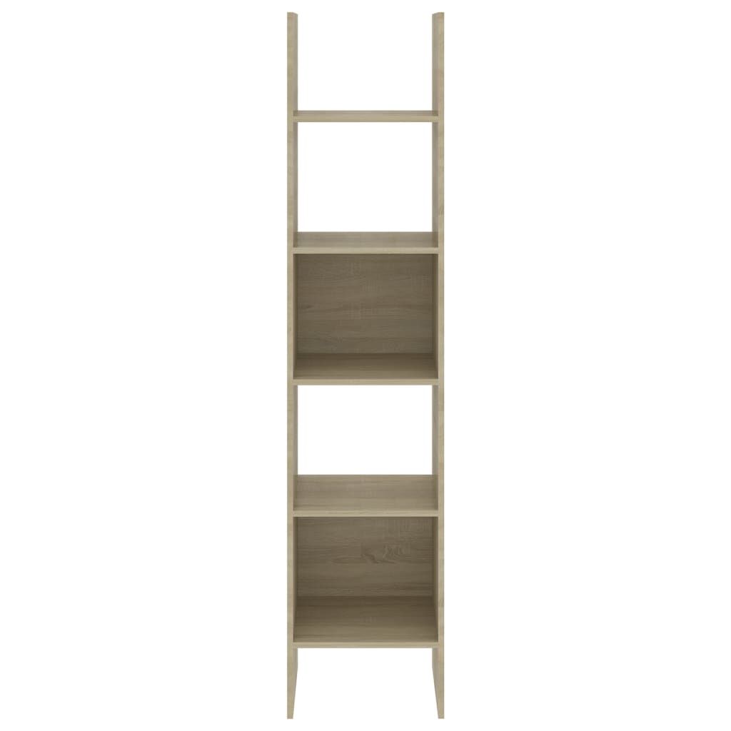 vidaXL Βιβλιοθήκη Χρώμα Sonoma Δρυς 40 x 35 x 180 εκ. από Επεξ. Ξύλο
