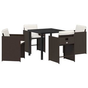 vidaXL &Sigma;έ&tau; &phi;&alpha;&gamma;&eta;&tau;&omicron;ύ &gamma;&iota;&alpha; &kappa;ή&pi;&omicron; &mu;&epsilon; &mu;&alpha;&xi;&iota;&lambda;ά&rho;&iota; 5 pcs &Kappa;&alpha;&phi;έ &sigma;&upsilon;&nu;&theta;&epsilon;&tau;&iota;&kappa;ό &rho;&alpha;&tau;ά&nu;