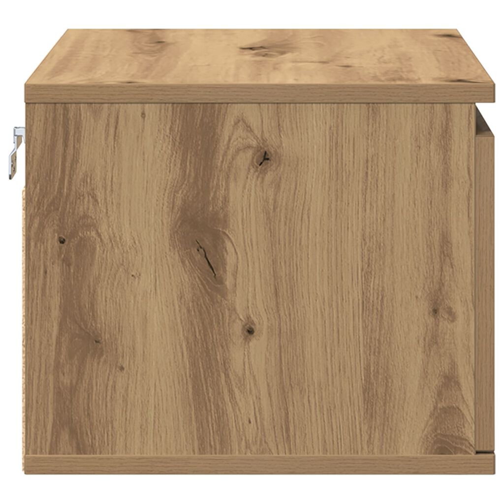 κουζίνας κομοδίνο vidaXL με LED τοίχου Artisan Oak 50x36x30 εκ.