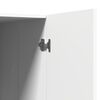 vidaXL Ντουλάπι Πλυντηρίου Λευκό 71 x 71,5 x 91,5 εκ.