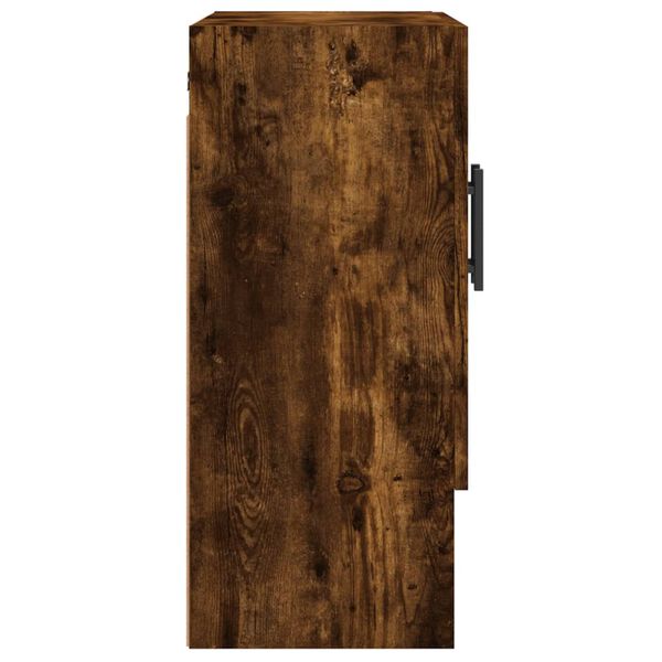 vidaXL Ντουλάπι Τοίχου Καπνιστή Δρυς 60x31x70 εκ. Επεξεργασμένο Ξύλο