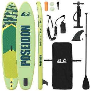 vidaXL &Phi;&omicron;&upsilon;&sigma;&kappa;&omega;&tau;ή &sigma;&alpha;&nu;ί&delta;&alpha; &Sigma;&tau;ά&theta;&mu;&epsilon;&upsilon;&sigma;&eta;&sigmaf; POSEIDON 305 x 76 x 15 cm &Pi;&rho;ά&sigma;&iota;&nu;&omicron;
