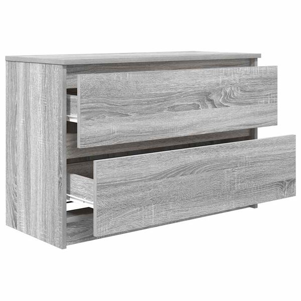 vidaXL Έπιπλο Τηλεόρασης Γκρι Sonoma 80x35x54 εκ. από Επεξεργ. Ξύλο