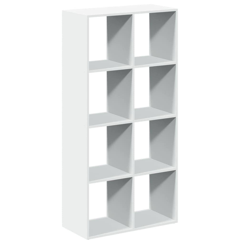 vidaXL Βιβλιοθήκη/Διαχωριστικό Χώρου Λευκό 69,5x29x137,5εκ. Επεξ. Ξύλο