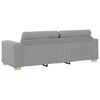 vidaXL Σετ Καναπέ με μαξιλάρι 2 pcs Γκρι 221 x 78 x 80 εκ Ύφασμα