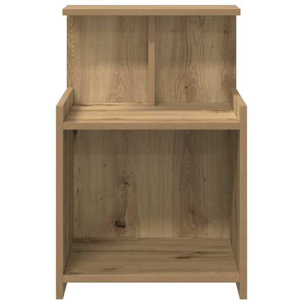 vidaXL Κομοδίνο 2 pcs artisan δρυς 40 x 35 x 60 εκ. Επεξεργασμένο ξύλο