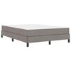vidaXL &Kappa;&rho;&epsilon;&beta;ά&tau;&iota; &mu;&epsilon; &epsilon;&lambda;&alpha;&tau;ή&rho;&iota;&alpha; &mu;&epsilon; &sigma;&tau;&rho;ώ&mu;&alpha; Taupe 140 x 190 cm ύ&phi;&alpha;&sigma;&mu;&alpha;