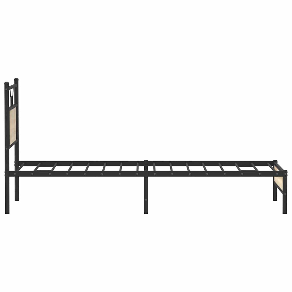 vidaXL Πλαίσιο Κρεβατιού Χωρ. Στρώμα Sonoma Δρυς 80x200εκ Επεξ. Ξύλο