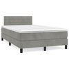 vidaXL &Kappa;&rho;&epsilon;&beta;ά&tau;&iota; Boxspring &mu;&epsilon; &Sigma;&tau;&rho;ώ&mu;&alpha; &Alpha;&nu;&omicron;&iota;&chi;&tau;ό &Gamma;&kappa;&rho;&iota; 120x190 &epsilon;&kappa;. &Beta;&epsilon;&lambda;&omicron;ύ&delta;&iota;&nu;&omicron;
