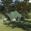 vidaXL &Sigma;&kappa;&eta;&nu;ί&tau;&sigma;&alpha; Teepee &mu;&epsilon; &sigma;&tau;έ&gamma;&eta; &Pi;&rho;ά&sigma;&iota;&nu;&omicron; &kappa;&alpha;&iota; &Gamma;&kappa;&rho;&iota; 600 x 600 x 347 &epsilon;&kappa;