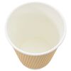 vidaXL Χάρτινα ποτήρια καφέ 500 τεμάχια 12oz 300ml καφέ