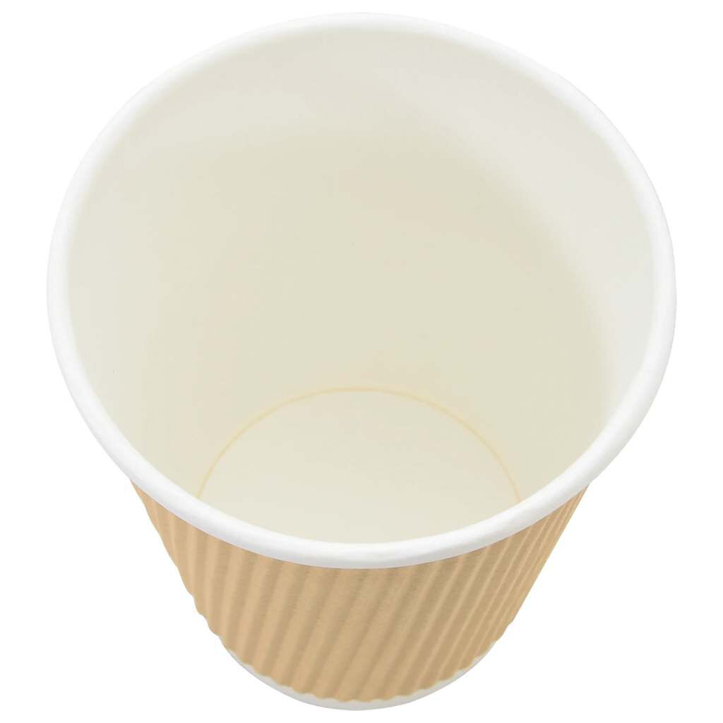 vidaXL Χάρτινα ποτήρια καφέ 500 τεμάχια 12oz 300ml καφέ