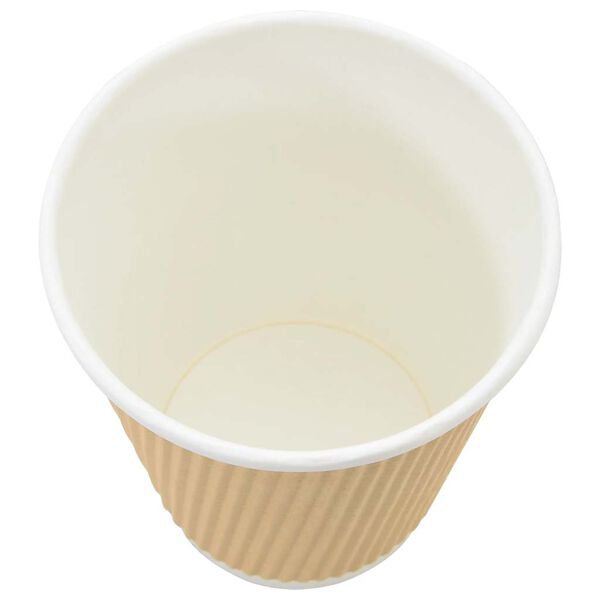 vidaXL Χάρτινα ποτήρια καφέ 500 τεμάχια 12oz 300ml καφέ