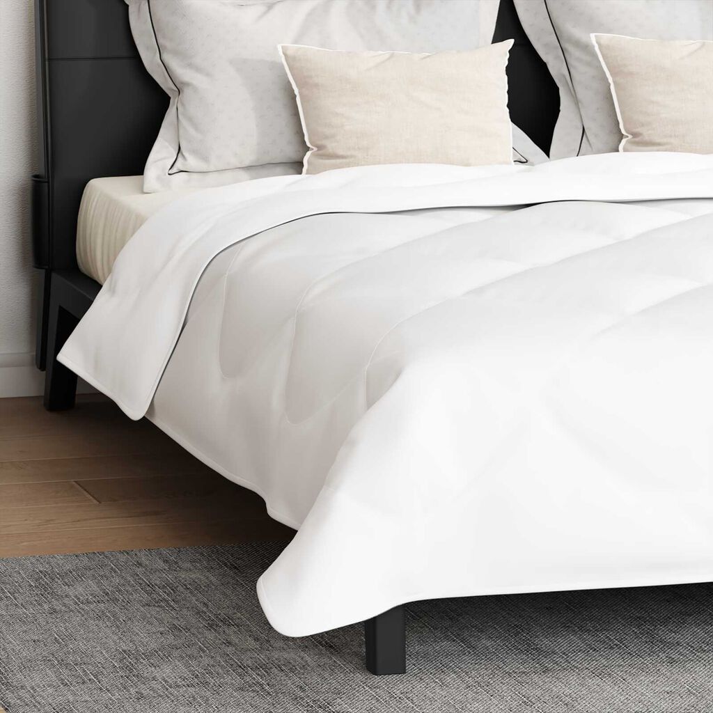 vidaXL Χειμερινό Παπλωματοθήκη 3 pcs Λευκό 240 x 260 εκ. Μικροΐνες