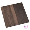 vidaXL &Pi;&lambda;ά&kappa;&epsilon;&sigmaf; &Delta;&alpha;&pi;έ&delta;&omicron;&upsilon; 55 pcs &Sigma;&kappa;&omicron;ύ&rho;&omicron; &Kappa;&alpha;&phi;έ 5,11 m&sup2; PVC