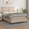 vidaXL &Kappa;&rho;&epsilon;&beta;ά&tau;&iota; Boxspring &mu;&epsilon; &Sigma;&tau;&rho;ώ&mu;&alpha; &Kappa;&alpha;&pi;&omicron;&upsilon;&tau;&sigma;ί&nu;&omicron; 140x200&epsilon;&kappa;.&alpha;&pi;ό &Sigma;&upsilon;&nu;&theta;.&Delta;έ&rho;&mu;&alpha;