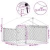 vidaXL Κλουβί Σκύλου Εξωτερικού Χώρου 200 x 200 x 150 εκ. με Στέγαστρο