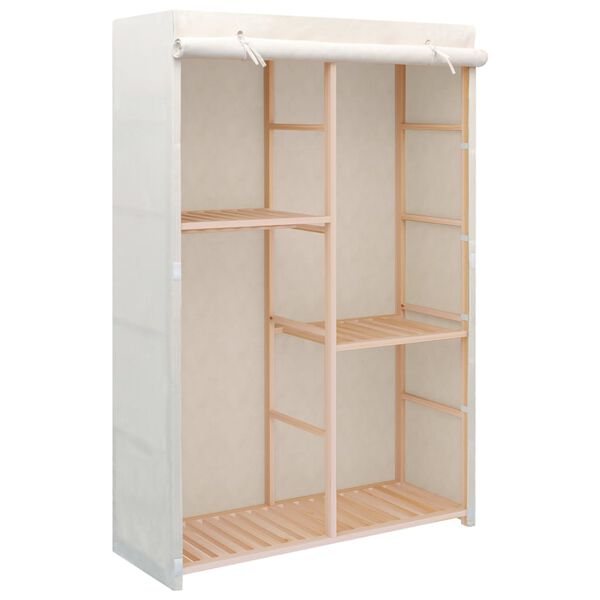 vidaXL Ντουλάπα Ρούχων με 3 Ράφια 110 x 40 x 170 εκ.