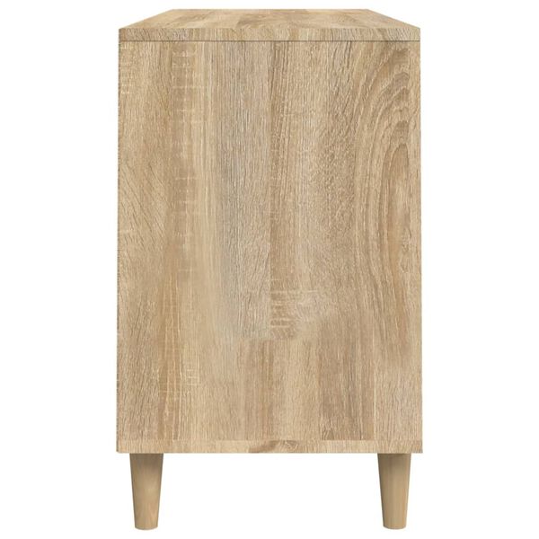 vidaXL Παπουτσοθήκη Sonoma Δρυς 102x36x60 εκ. από Επεξεργασμένο Ξύλο