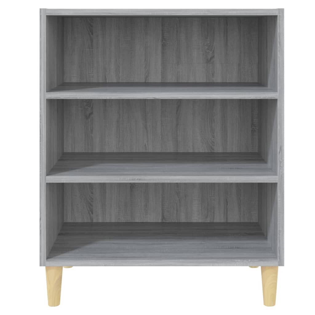 vidaXL Ραφιέρα Γκρι Sonoma 57 x 35 x 70 εκ. από Επεξεργασμένο Ξύλο