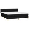 vidaXL &Kappa;&rho;&epsilon;&beta;ά&tau;&iota; Boxspring &mu;&epsilon; &Sigma;&tau;&rho;ώ&mu;&alpha; &Mu;&alpha;ύ&rho;&omicron; 180x200 &epsilon;&kappa;. &Upsilon;&phi;&alpha;&sigma;&mu;ά&tau;&iota;&nu;&omicron;