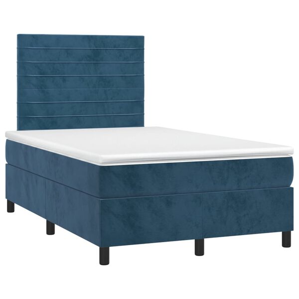 vidaXL &Kappa;&rho;&epsilon;&beta;ά&tau;&iota; Boxspring &mu;&epsilon; &Sigma;&tau;&rho;ώ&mu;&alpha; &Sigma;&kappa;&omicron;ύ&rho;&omicron; &Mu;&pi;&lambda;&epsilon; 120x190 &epsilon;&kappa;. &Beta;&epsilon;&lambda;&omicron;ύ&delta;&iota;&nu;&omicron;