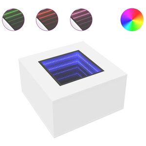 vidaXL &Tau;&rho;&alpha;&pi;&epsilon;&zeta;ά&kappa;&iota; &Sigma;&alpha;&lambda;&omicron;&nu;&iota;&omicron;ύ &mu;&epsilon; LED &Lambda;&epsilon;&upsilon;&kappa;ό 60x60x40 &epsilon;&kappa;. &Epsilon;&pi;&epsilon;&xi;&epsilon;&rho;&gamma;&alpha;&sigma;&mu;έ&nu;&omicron; &Xi;ύ&lambda;&omicron;