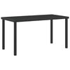 vidaXL Σέτ φαγητού για κήπο 5 pcs Λευκό 140 x 70 x 73 cm