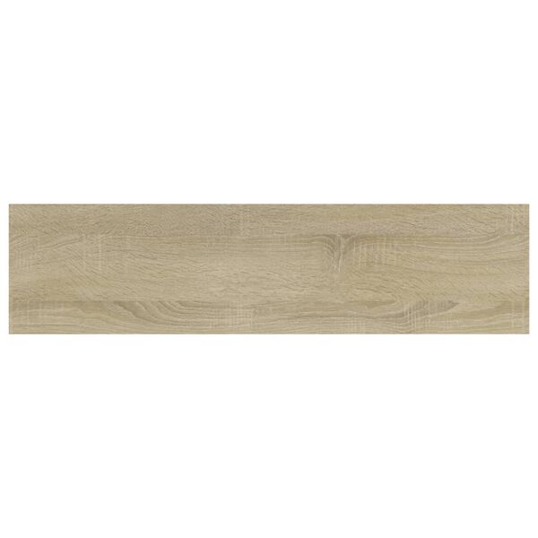 vidaXL Ράφια Βιβλιοθήκης 8 τεμ. Sonoma Δρυς 40x10x1,5 εκ. Μοριοσανίδα