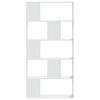 vidaXL Βιβλιοθήκη 5 Επιπέδων Λευκή 80,5x23,5x162,5 εκ. Επεξεργ. Ξύλο