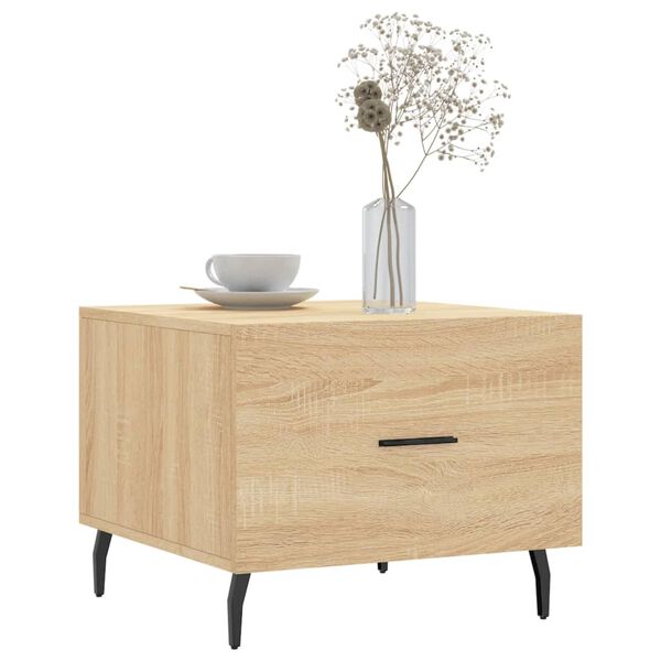vidaXL Τραπεζάκι Σαλονιού Sonoma Δρυς 50x50x40 εκ. Επεξεργασμένο Ξύλο