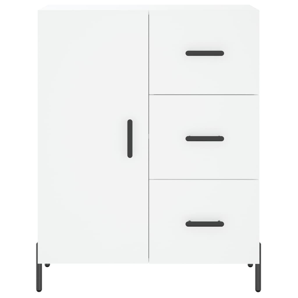vidaXL Ντουλάπι Λευκό 69,5x34x180 εκ. από Επεξεργασμένο Ξύλο