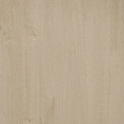 vidaXL Συρταριέρα HAMAR Καφέ Μελί 113 x 40 x 80 εκ. Μασίφ Ξύλο Πεύκου