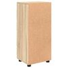 vidaXL Ντουλάπι Μπάνιου με πόρτα TULUM Sonoma Δρυς 37 x 31.5 x 82 εκ
