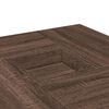 vidaXL Τραπεζάκι Σαλονιού Καφέ Δρυς 80 x 80 x 40 εκ. από Επεξεργ. Ξύλο