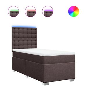 vidaXL &Kappa;&rho;&epsilon;&beta;ά&tau;&iota; Boxspring &mu;&epsilon; &Sigma;&tau;&rho;ώ&mu;&alpha; &Sigma;&kappa;&omicron;ύ&rho;&omicron; &Kappa;&alpha;&phi;έ 90x190 &epsilon;&kappa;. &Upsilon;&phi;&alpha;&sigma;&mu;ά&tau;&iota;&nu;&omicron;