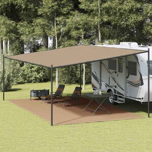 vidaXL &Chi;&alpha;&lambda;ί &Sigma;&kappa;&eta;&nu;ή&sigmaf; Taupe 400 x 700 &epsilon;&kappa;. &alpha;&pi;ό HDPE