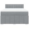 vidaXL &Kappa;&rho;&epsilon;&beta;ά&tau;&iota; Boxspring &mu;&epsilon; &Sigma;&tau;&rho;ώ&mu;&alpha; &Alpha;&nu;. &Pi;&rho;ά&sigma;&iota;&nu;&omicron; 160x200&epsilon;&kappa; &Upsilon;&phi;&alpha;&sigma;&mu;ά&tau;&iota;&nu;&omicron;