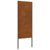 vidaXL Οθόνη Ιδιωτικότητας Κήπου Σκ rusty 50 x 140 εκ