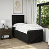 vidaXL &Kappa;&rho;&epsilon;&beta;ά&tau;&iota; Boxspring &mu;&epsilon; &Sigma;&tau;&rho;ώ&mu;&alpha; &Mu;&alpha;ύ&rho;&omicron; 80 x 200 &epsilon;&kappa;. &Upsilon;&phi;&alpha;&sigma;&mu;ά&tau;&iota;&nu;&omicron;