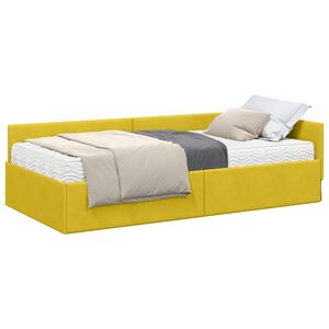 vidaXL &Kappa;&rho;&epsilon;&beta;ά&tau;&iota; &gamma;&omega;&nu;ί&alpha;&sigmaf; &mu;&epsilon; &sigma;&tau;&rho;ώ&mu;&alpha; 2 &tau;&mu;&chi;. &Kappa;ί&tau;&rho;&iota;&nu;&omicron; 80 x 200 cm &Beta;&epsilon;&lambda;&omicron;ύ&delta;&omicron;