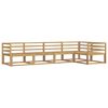 vidaXL &Sigma;&epsilon;&iota;&rho;ά &Kappa;&alpha;&nu;&alpha;&pi;έ &Epsilon;&xi;&omega;&tau;&epsilon;&rho;&iota;&kappa;&omicron;ύ 5 pcs &Lambda;&epsilon;&upsilon;&kappa;ό 325 x 166,5 x 73 &epsilon;&kappa;