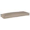 vidaXL &Mu;&alpha;&xi;&iota;&lambda;ά&rho;&iota; Ύ&phi;&alpha;&sigma;&mu;&alpha; Ό&xi;&phi;&omicron;&rho;&nu;&tau; Taupe 110 x 40 x 8 &epsilon;&kappa;