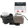 vidaXL &Alpha;&nu;&tau;&lambda;ί&alpha; &Pi;&iota;&sigma;ί&nu;&alpha;&sigmaf; &mu;&epsilon; &Chi;&rho;&omicron;&nu;&omicron;&delta;&iota;&alpha;&kappa;ό&pi;&tau;&eta; &Mu;&alpha;ύ&rho;&eta; 0,25 HP 8000 &Lambda;ί&tau;&rho;&alpha; / Ώ&rho;&alpha;