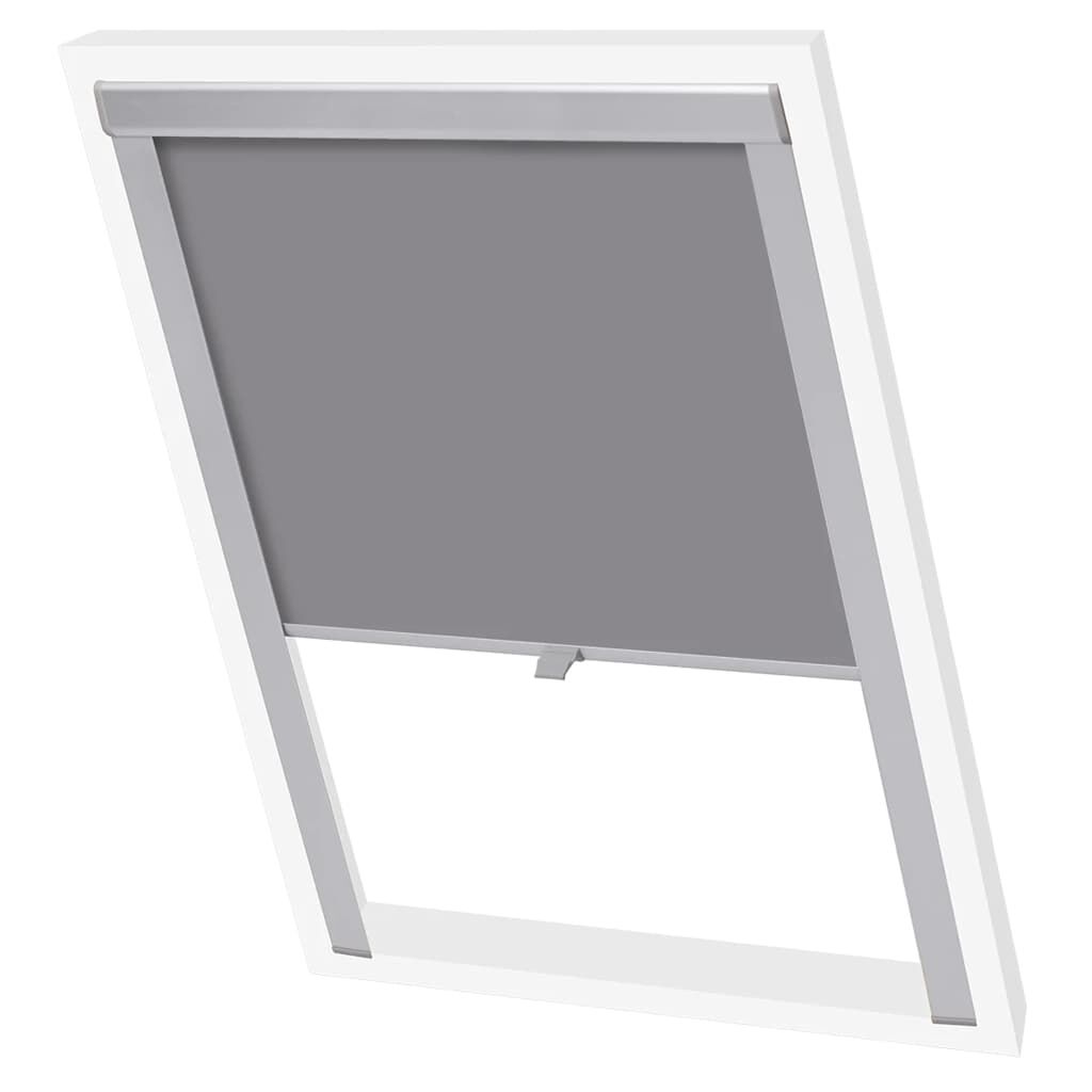 vidaXL Στόρι Ρόλερ Συσκότισης (Blackout) Γκρι M06/306
